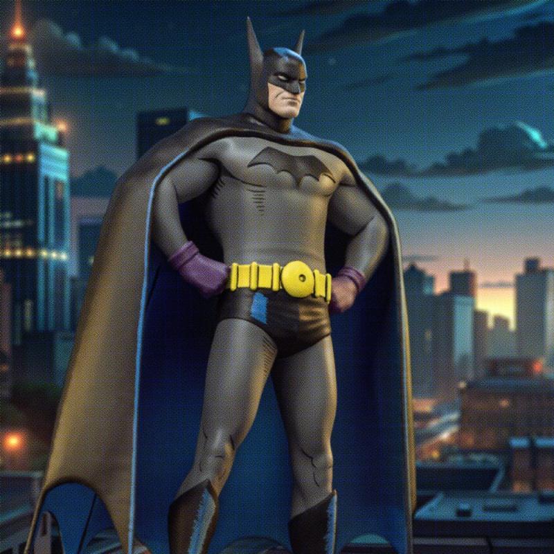 DC Comics Art Scale 1/10 Batman Detective 85th Anniversary Iron Studios