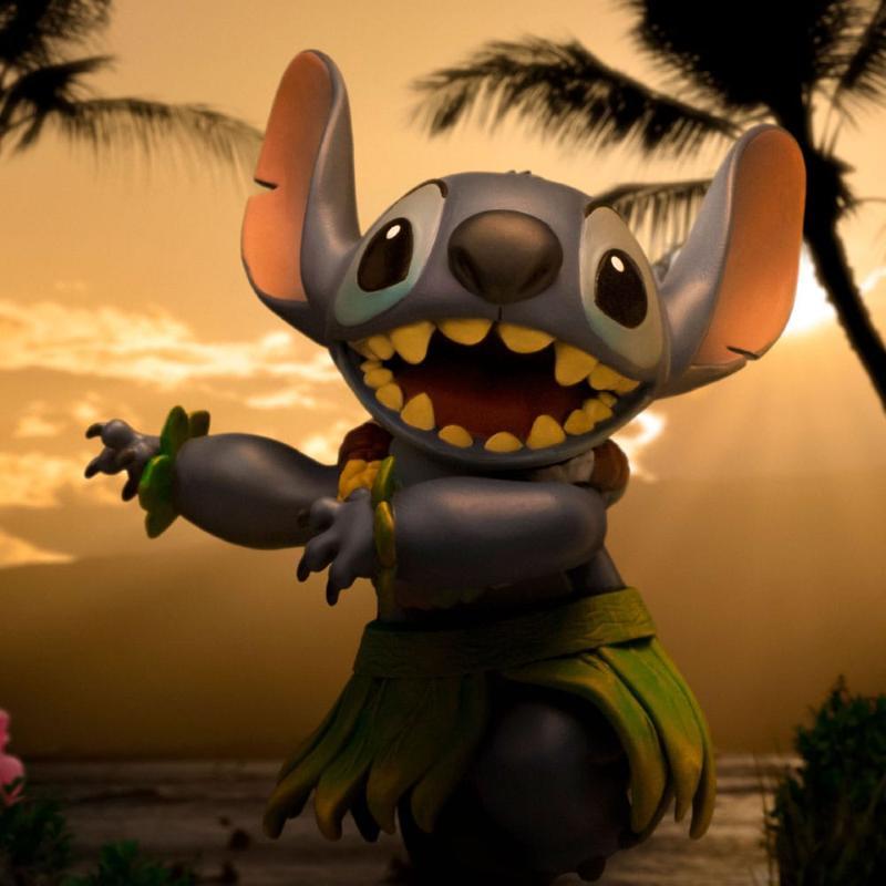 Lilo & Stitch Art Scale 1/10 Stitch Hula Iron Studios