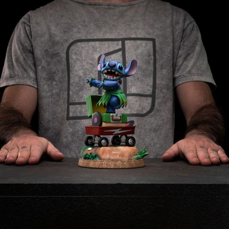 Lilo & Stitch Art Scale 1/10 Stitch Hula Iron Studios