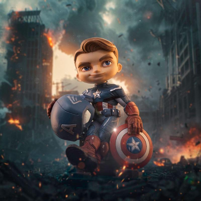 Avengers Infinity Saga Mini Co. Captain America Iron Studios