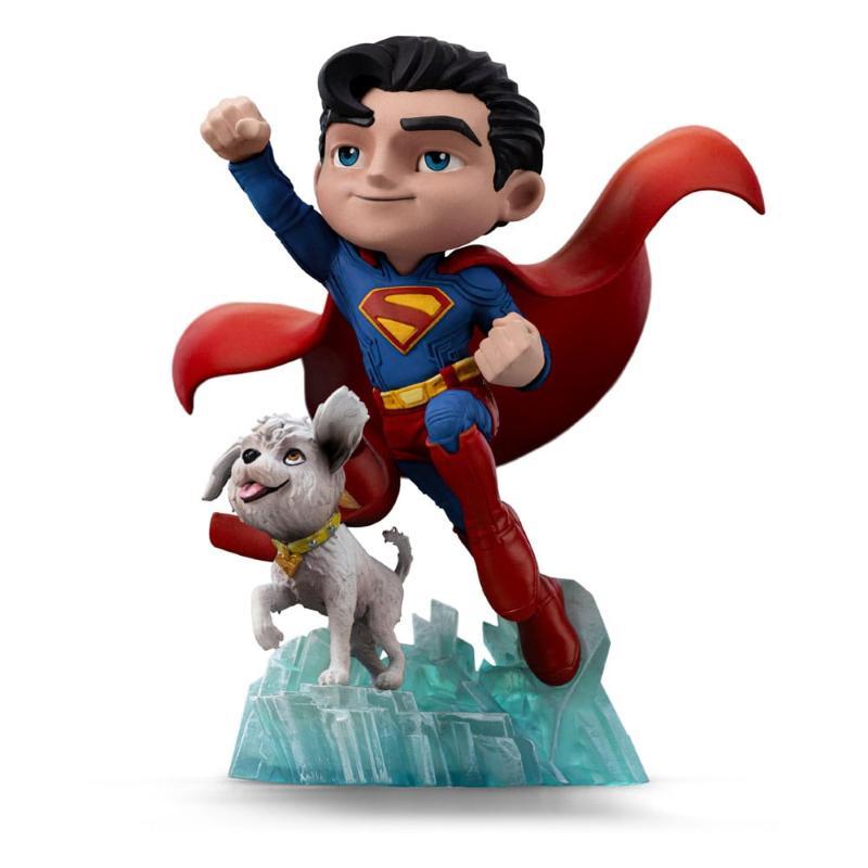 Superman Legacy Mini Co. Superman & Krypto Iron Studios