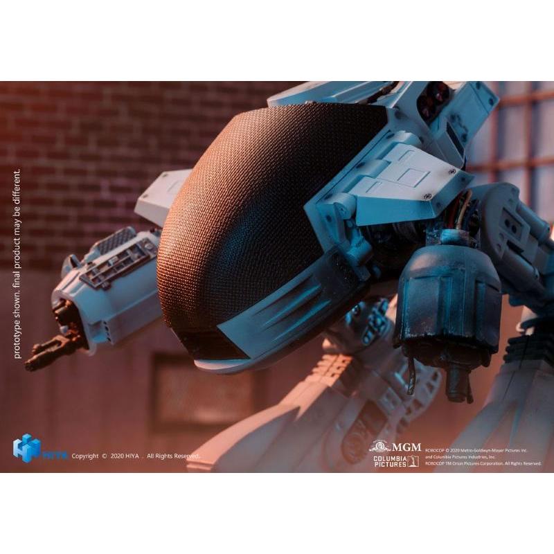 Robocop Exquisite Mini with Sound Feature 1/18 Battle Damaged ED209 Hiya Toys