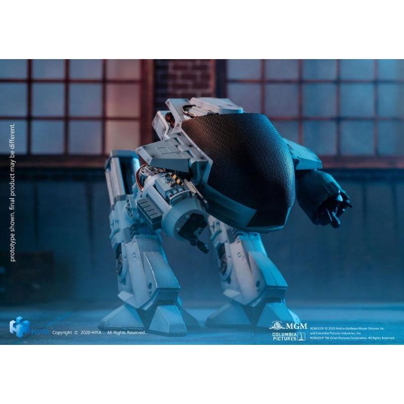 Robocop Exquisite Mini with Sound Feature 1/18 Battle Damaged ED209 Hiya Toys