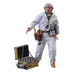 Back To The Future Movie Masterpiece 1/6 Doc Brown Deluxe Version Hot Toys
