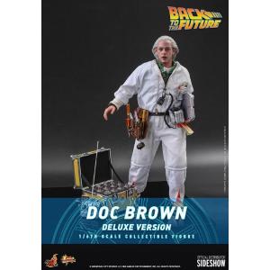 Back To The Future Movie Masterpiece 1/6 Doc Brown Deluxe Version Hot Toys
