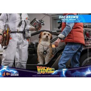 Back To The Future Movie Masterpiece 1/6 Doc Brown Deluxe Version Hot Toys