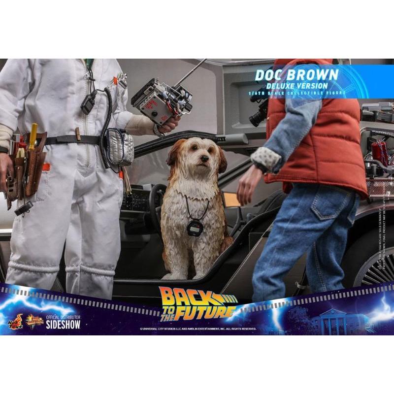 Back To The Future Movie Masterpiece 1/6 Doc Brown Deluxe Version Hot Toys