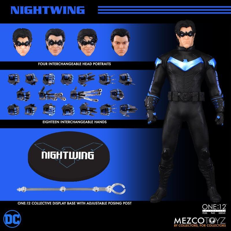DC Comics One:12 Collective 1/12 Nightwing Mezco Toyz