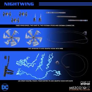 DC Comics One:12 Collective 1/12 Nightwing Mezco Toyz