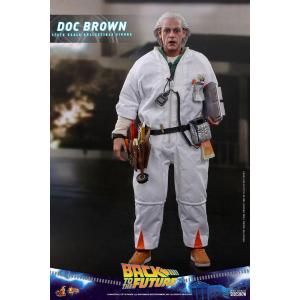 Back To The Future Movie Masterpiece 1/6 Doc Brown Collector Edition Hot Toys