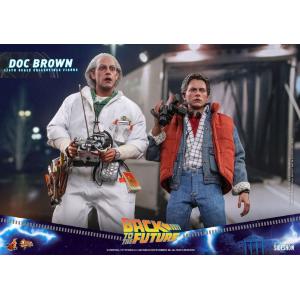 Back To The Future Movie Masterpiece 1/6 Doc Brown Collector Edition Hot Toys