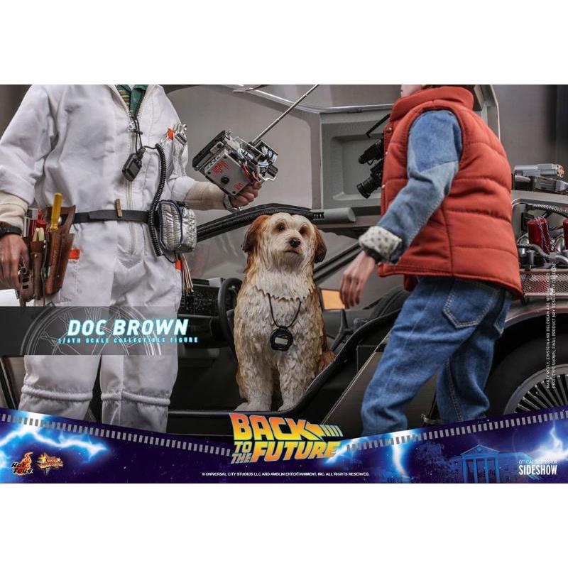 Back To The Future Movie Masterpiece 1/6 Doc Brown Collector Edition Hot Toys
