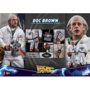 Back To The Future Movie Masterpiece 1/6 Doc Brown Collector Edition Hot Toys
