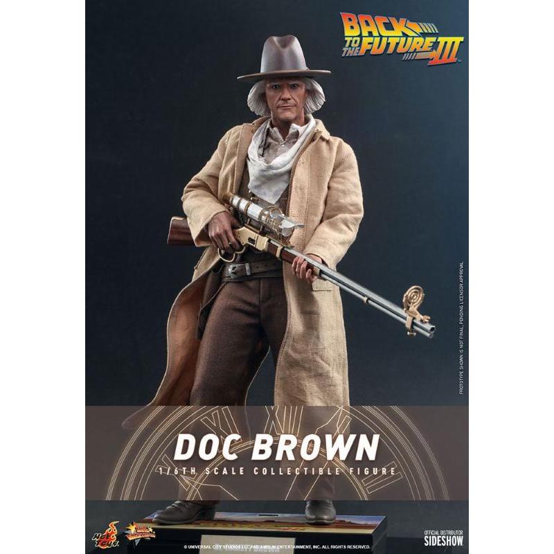 Back To The Future Movie Masterpiece 1/6 Doc Brown Hot Toys