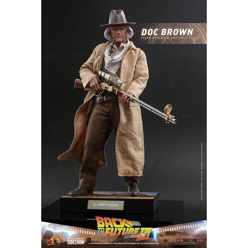 Back To The Future Movie Masterpiece 1/6 Doc Brown Hot Toys