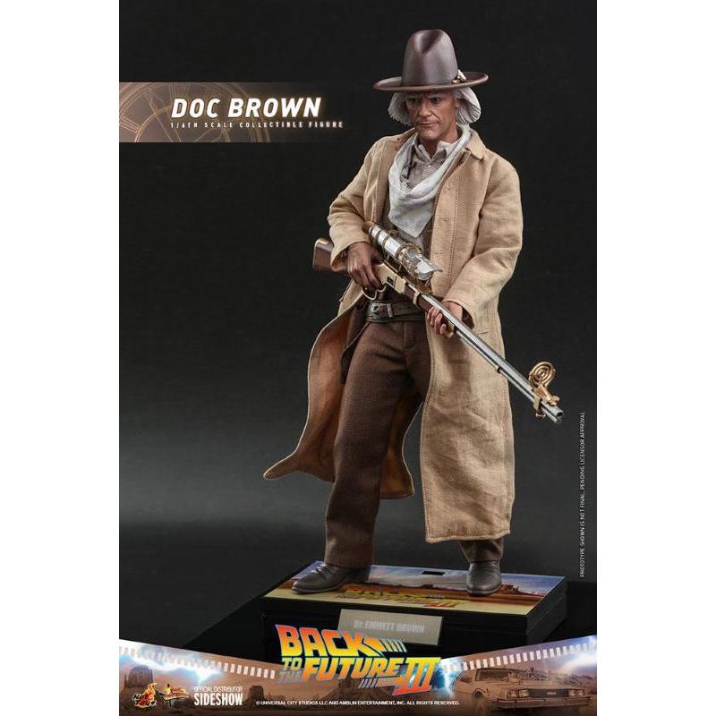 Back To The Future Movie Masterpiece 1/6 Doc Brown Hot Toys