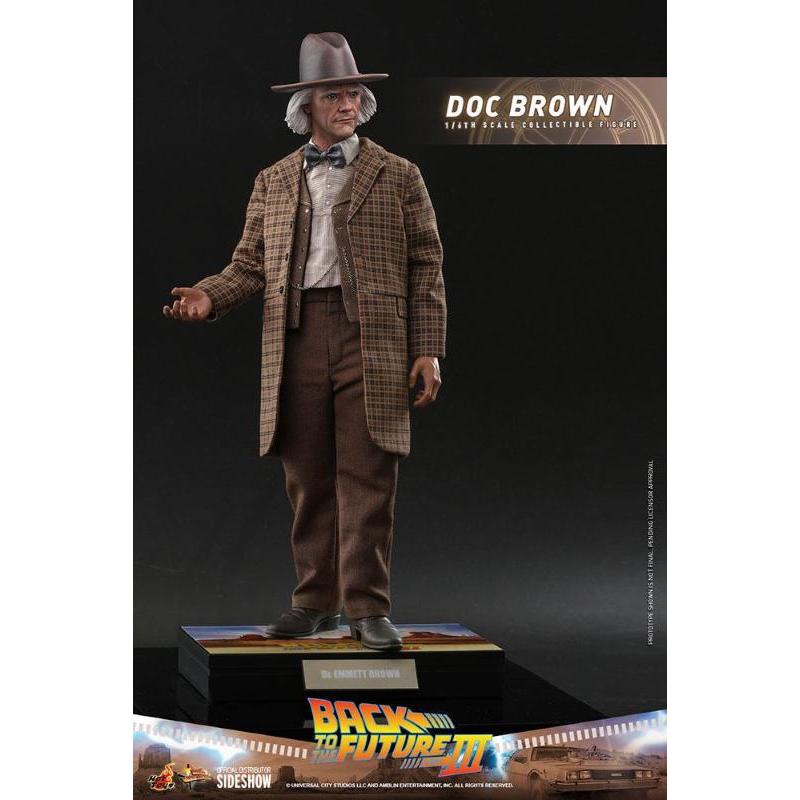Back To The Future Movie Masterpiece 1/6 Doc Brown Hot Toys