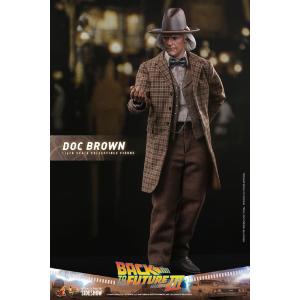 Back To The Future Movie Masterpiece 1/6 Doc Brown Hot Toys