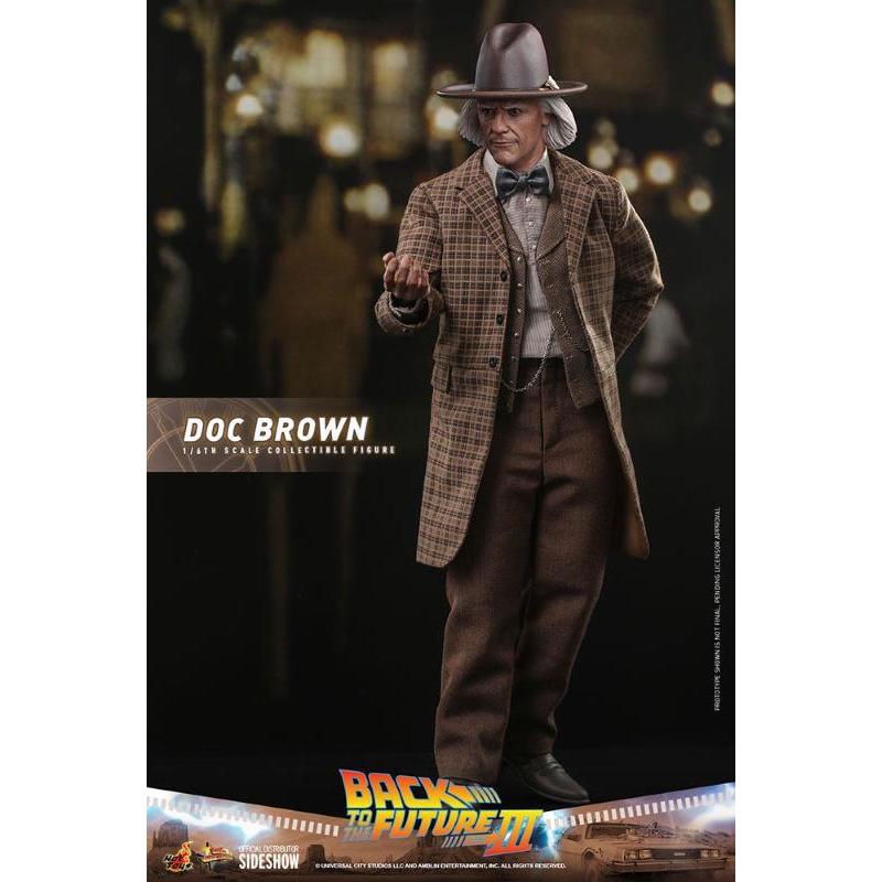 Back To The Future Movie Masterpiece 1/6 Doc Brown Hot Toys
