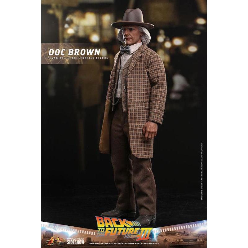 Back To The Future Movie Masterpiece 1/6 Doc Brown Hot Toys