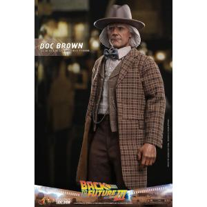Back To The Future Movie Masterpiece 1/6 Doc Brown Hot Toys