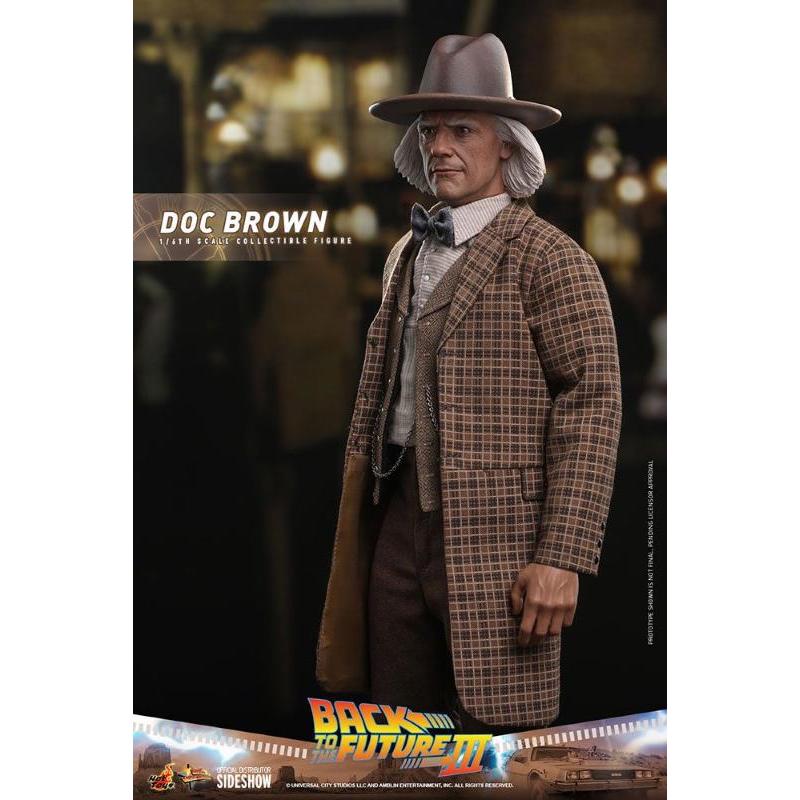 Back To The Future Movie Masterpiece 1/6 Doc Brown Hot Toys