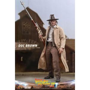 Back To The Future Movie Masterpiece 1/6 Doc Brown Hot Toys