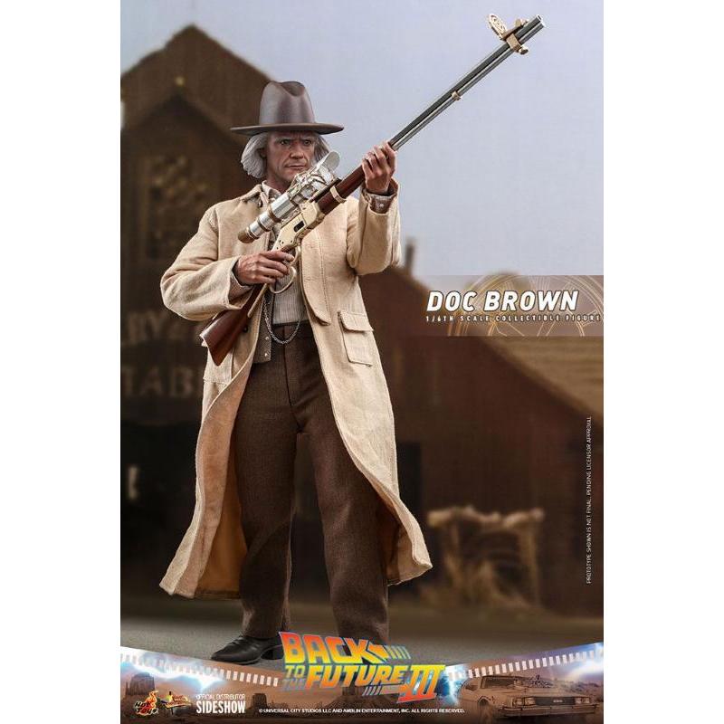 Back To The Future Movie Masterpiece 1/6 Doc Brown Hot Toys