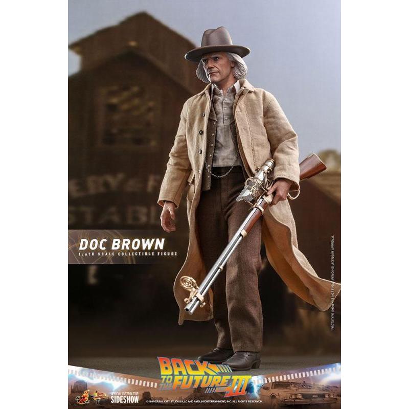 Back To The Future Movie Masterpiece 1/6 Doc Brown Hot Toys