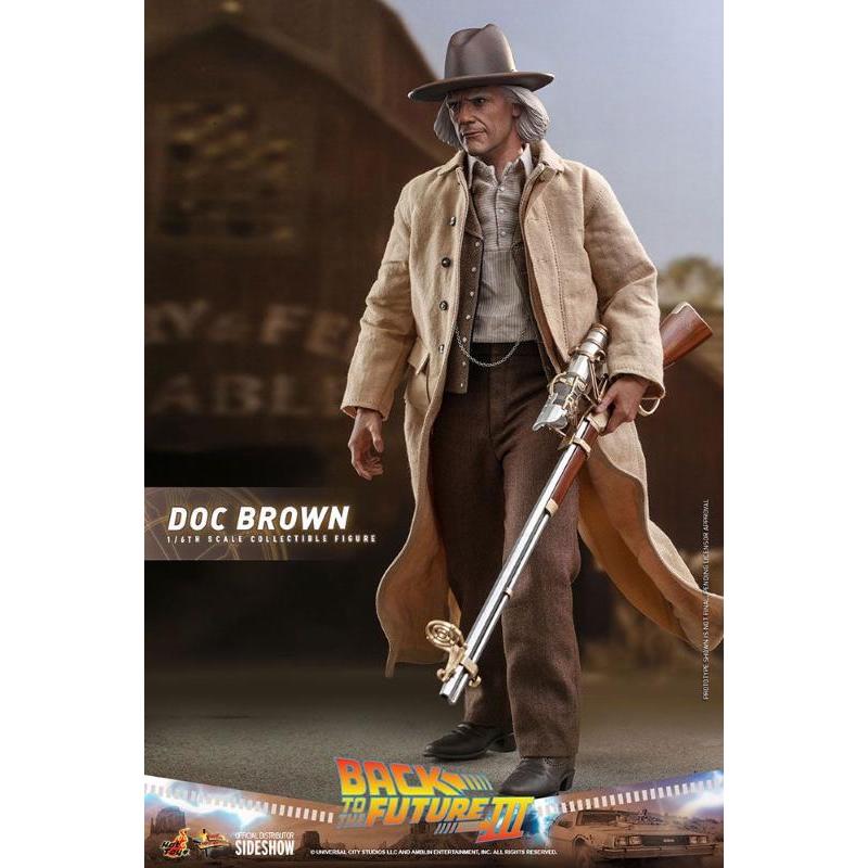 Back To The Future Movie Masterpiece 1/6 Doc Brown Hot Toys