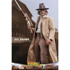 Back To The Future Movie Masterpiece 1/6 Doc Brown Hot Toys