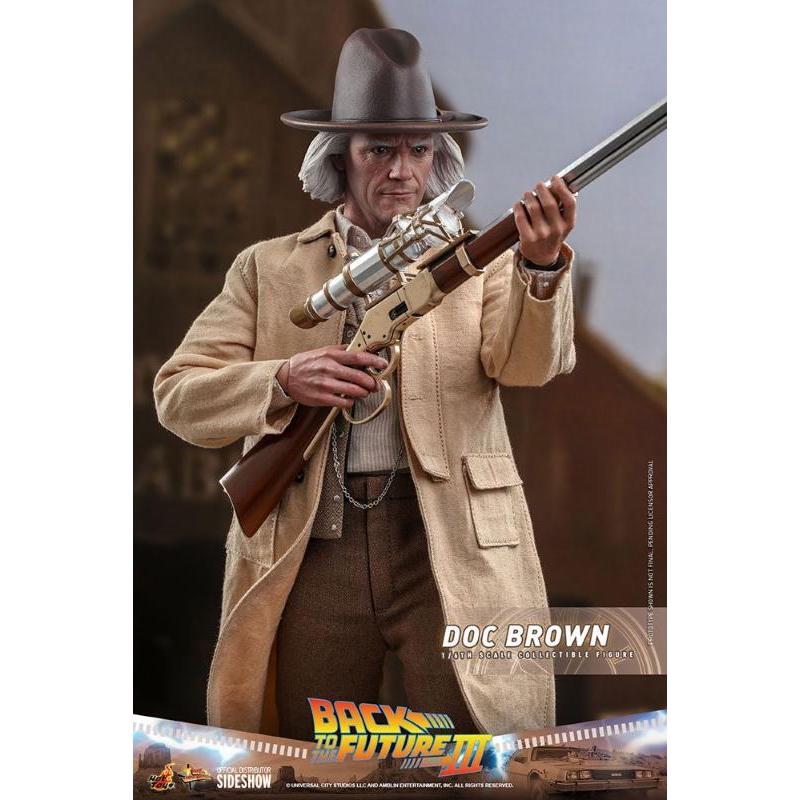 Back To The Future Movie Masterpiece 1/6 Doc Brown Hot Toys