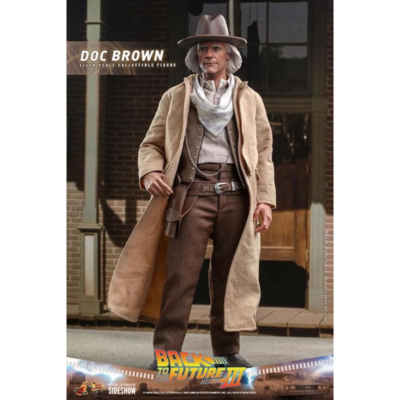 Back To The Future Movie Masterpiece 1/6 Doc Brown Hot Toys