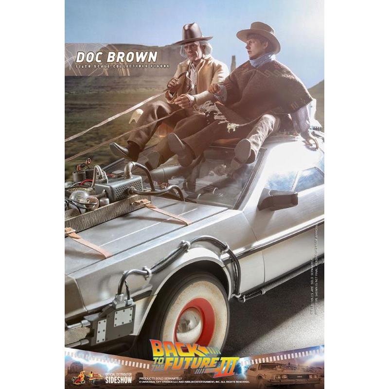 Back To The Future Movie Masterpiece 1/6 Doc Brown Hot Toys