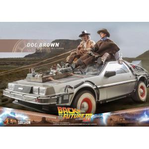 Back To The Future Movie Masterpiece 1/6 Doc Brown Hot Toys