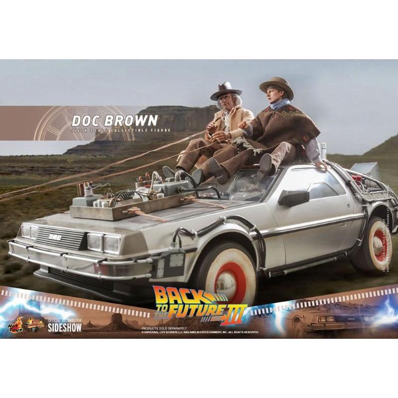 Back To The Future Movie Masterpiece 1/6 Doc Brown Hot Toys