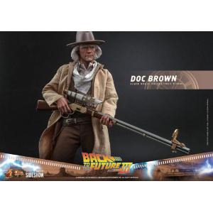 Back To The Future Movie Masterpiece 1/6 Doc Brown Hot Toys