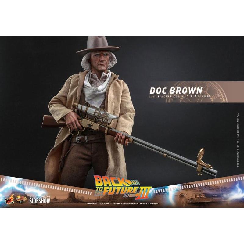 Back To The Future Movie Masterpiece 1/6 Doc Brown Hot Toys