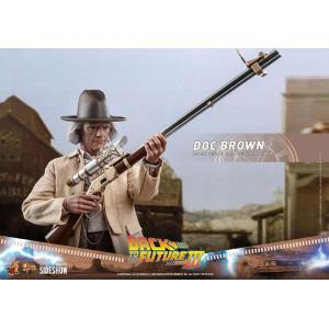 Back To The Future Movie Masterpiece 1/6 Doc Brown Hot Toys