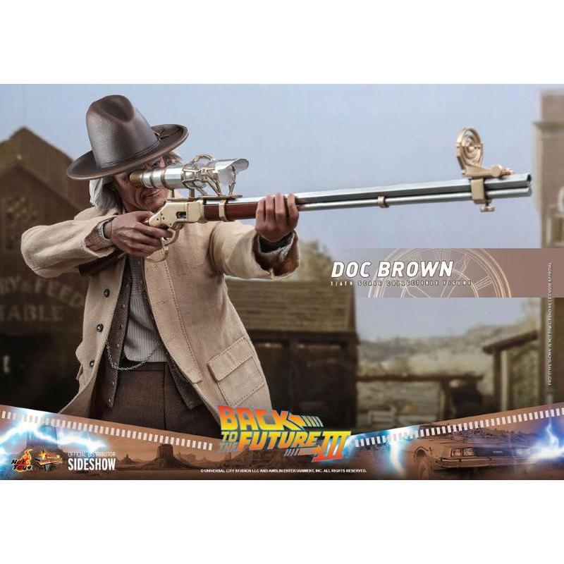 Back To The Future Movie Masterpiece 1/6 Doc Brown Hot Toys