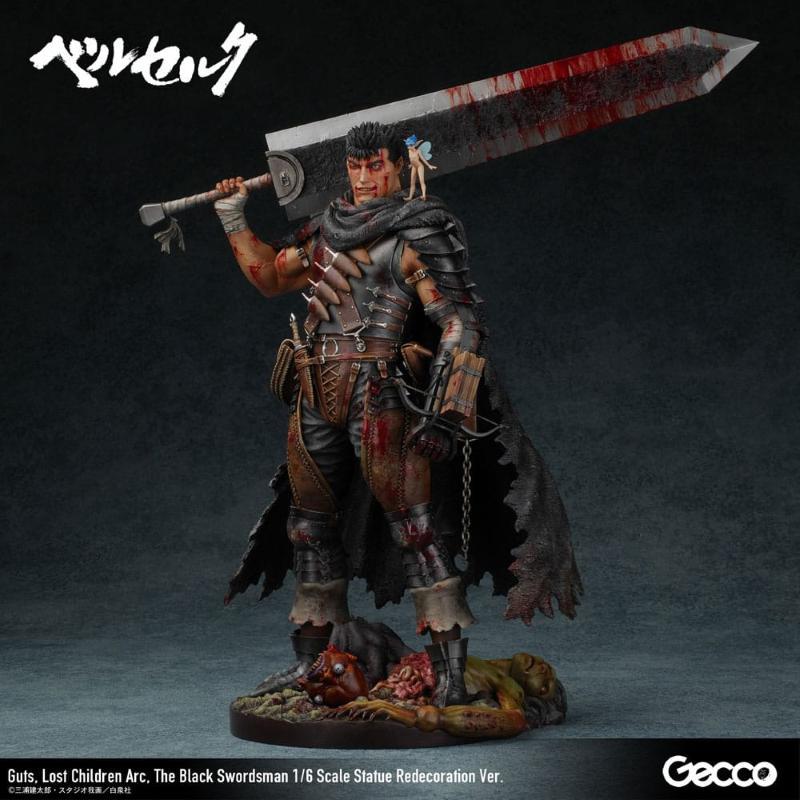 Berserk 1/6 Guts Lost Children Arc The Black Swordsman Redecoration Ver. Gecco