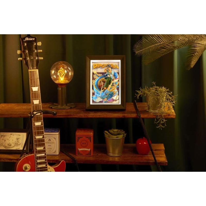 Dragon Ball Z Tamashii Art 3D Relief Picture Son Goku & Dragon Bandai