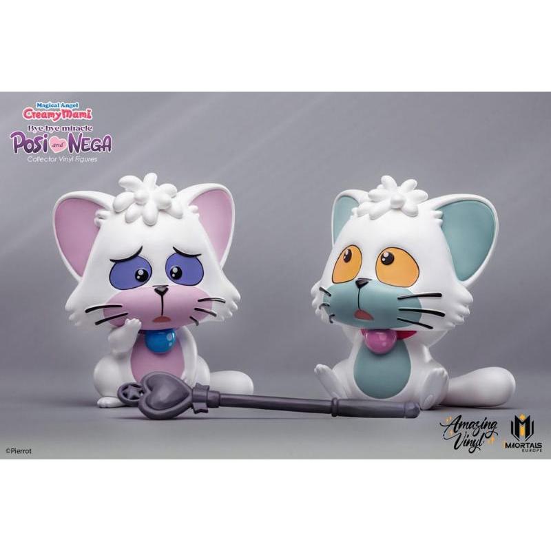 Magical Angel Creamy Mami 1:1 Amazing Vinyl Posi and Nega Immortals Collectibles