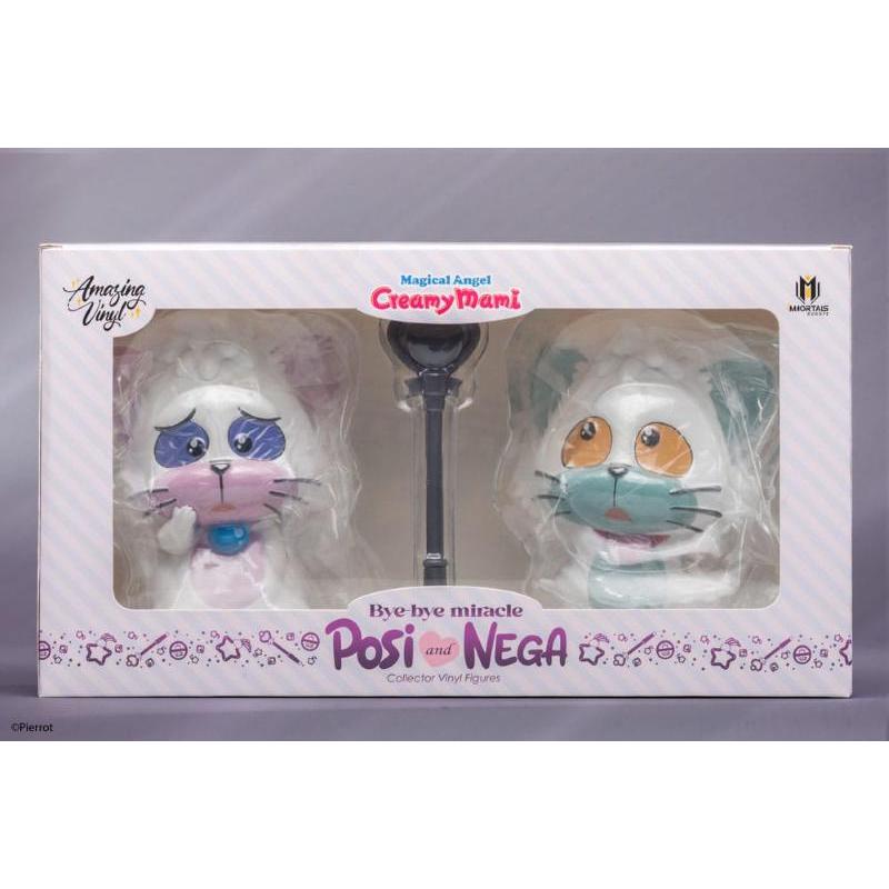 Magical Angel Creamy Mami 1:1 Amazing Vinyl Posi and Nega Immortals Collectibles