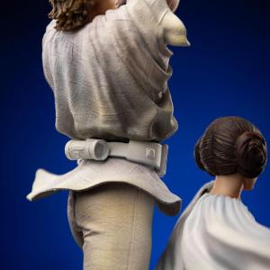 Star Wars Art Scale 1/10 Luke and Leia Iron Studios