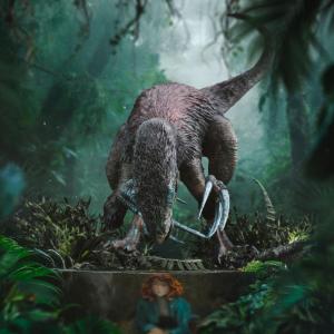 Jurassic World: Dominion Demi Art Scale 1/20 Therizinosaurus Iron Studios