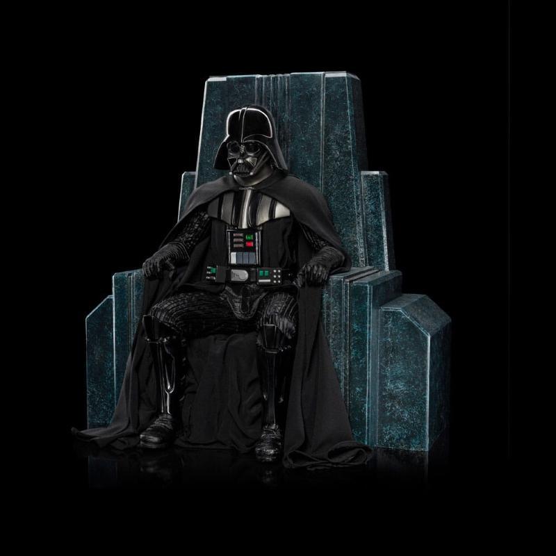 Star Wars Art Scale 1/10 Darth Vader on Throne Iron Studios