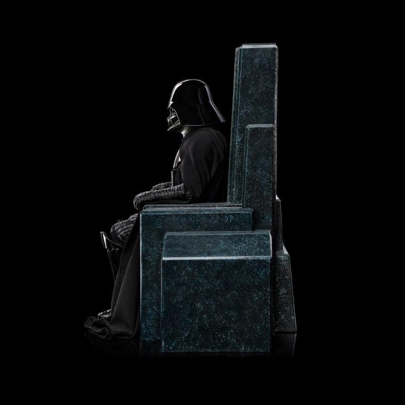 Star Wars Art Scale 1/10 Darth Vader on Throne Iron Studios