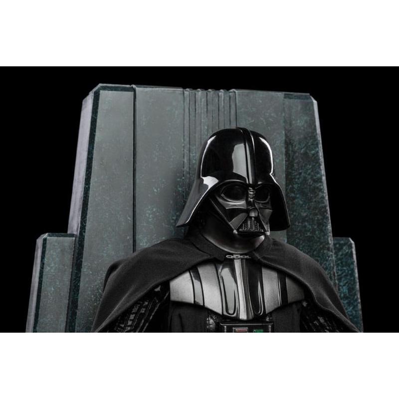 Star Wars Art Scale 1/10 Darth Vader on Throne Iron Studios