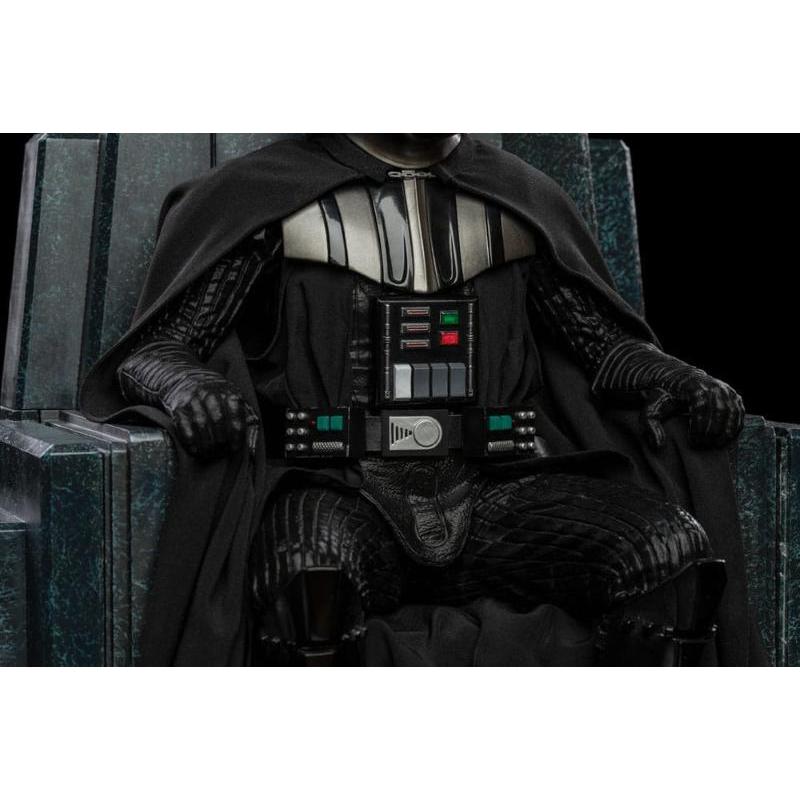 Star Wars Art Scale 1/10 Darth Vader on Throne Iron Studios